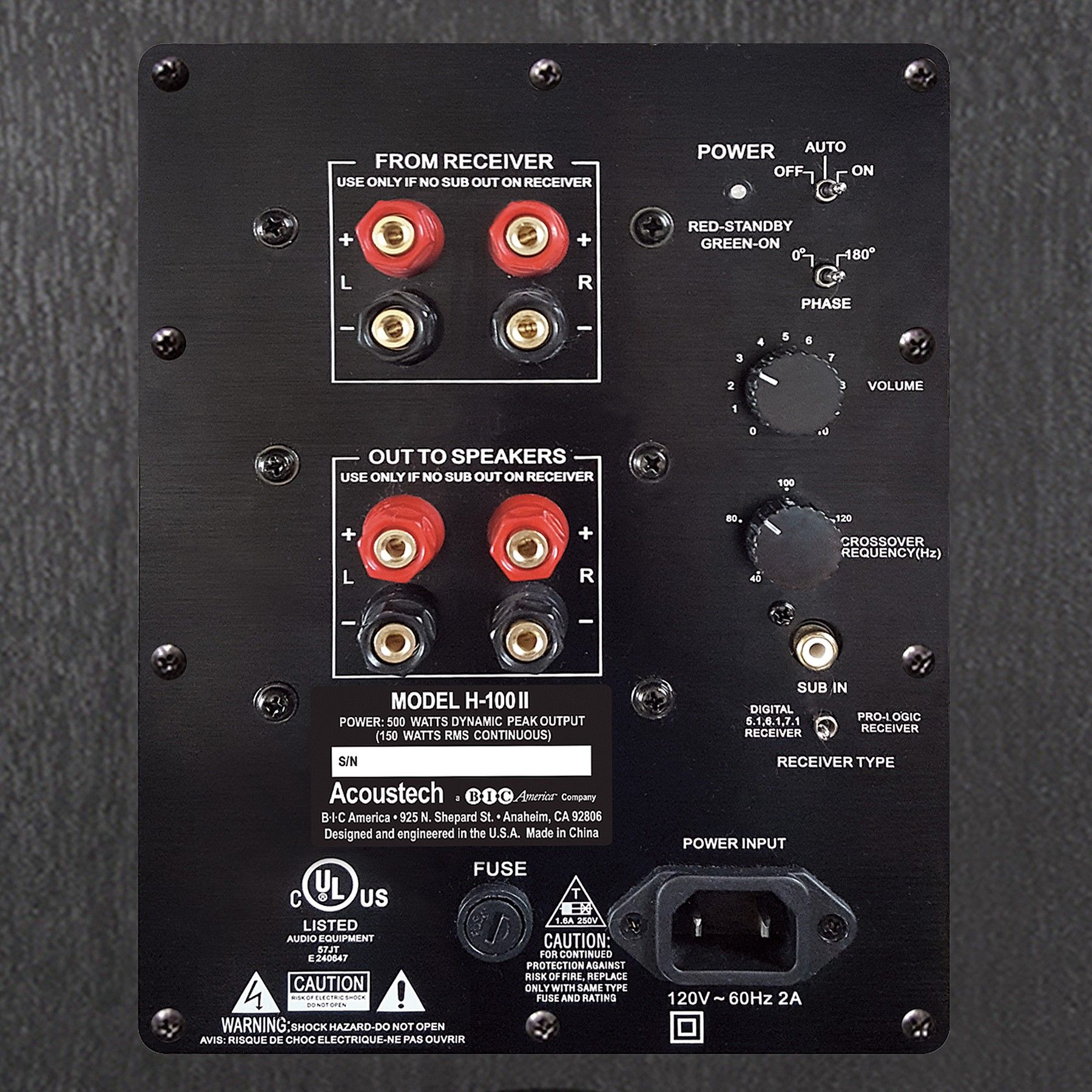 Acoustech H-100II, view 5