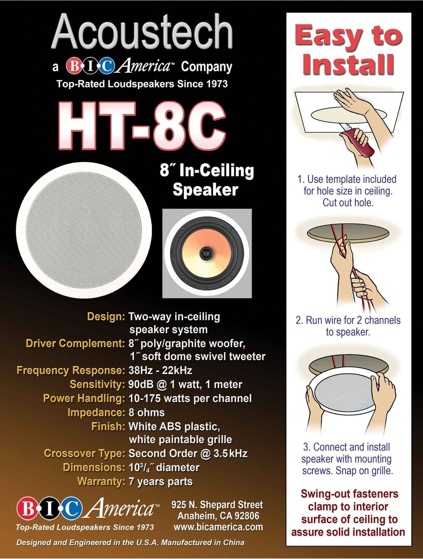 Acoustech HT-8C, view 7