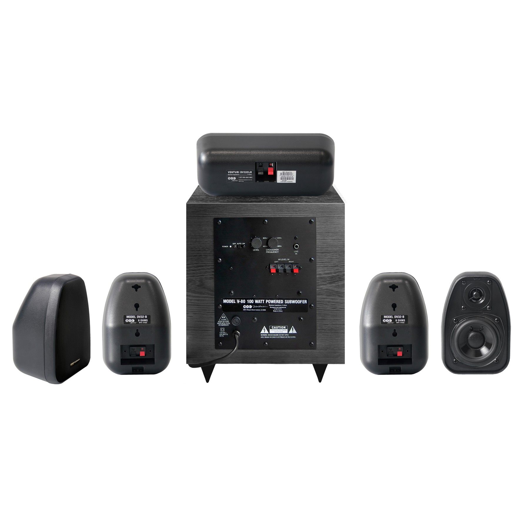 Venturi 5.1 DV32-80 System, view 2